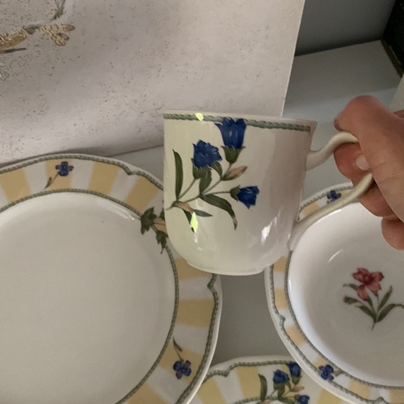 Homecraft by Noritake Ireland 9212 Summer Estate 1 set of 4, mug & plates‎ - Picture 10 of 14